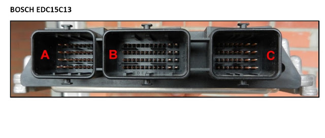 Pinout Bosch EDC15C13