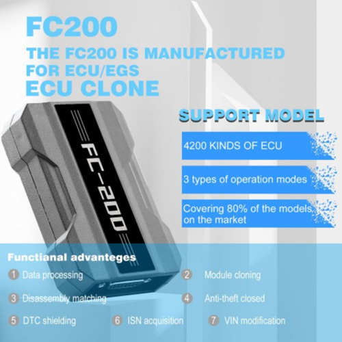 Programator ECU/TCU CGDI FC200 – Clonare & Chiptuning Profesional