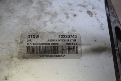 ECU Calculator motor Opel Astra H 1.6 MT35